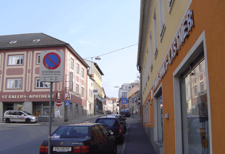 Hauptstra�e durch Galli