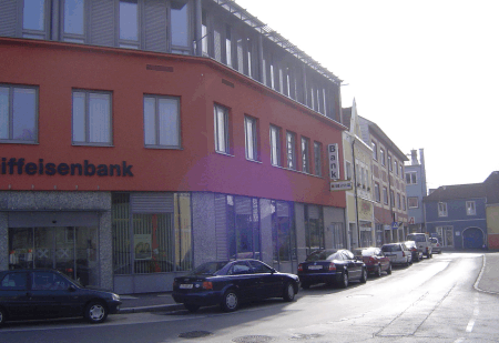 Blick vom Rathaus weg