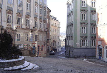 Altstadt Richtung Donau