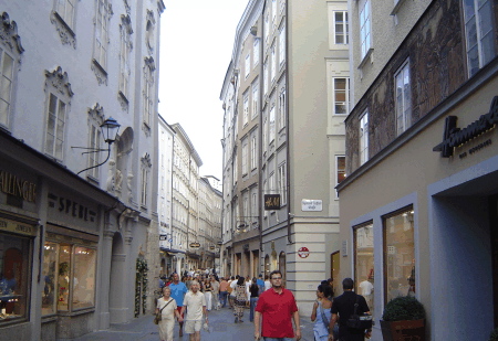 Getreidegasse, Kranzlmarkt
