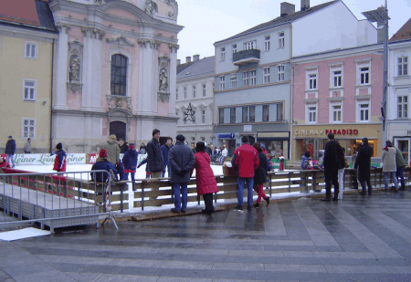 Eislaufen am Rathausplatz