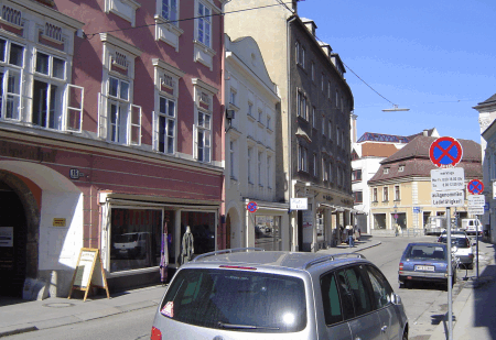 Linzerstra�e Richtung Norden