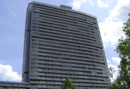 Wohnhaus in der Donaucity