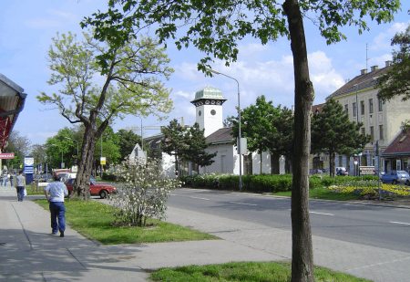 Kagraner-Platz, Blick Richtung Osten