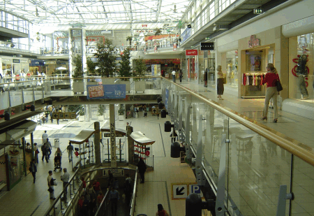 Blick in den neuen Teil