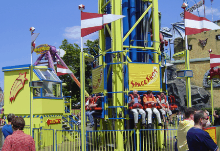 Space-Shot, von 0 auf 90 in 5 Sekunden, uuund...