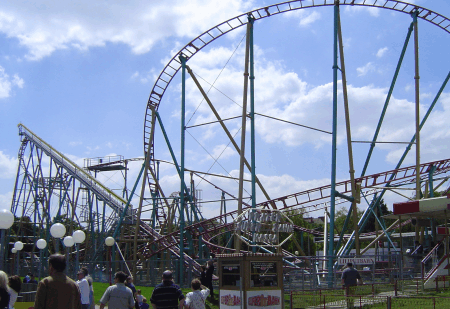 Die gro�e Hochschaubahn