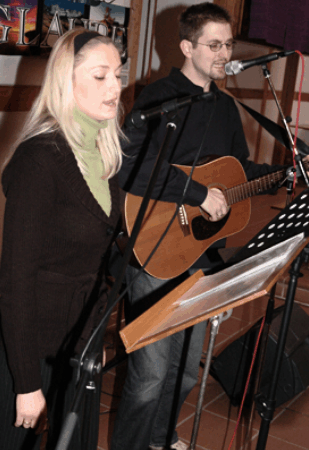 Tina Bergmann und Thomas Raber